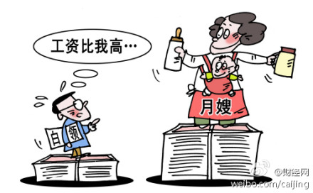 保姆工资10年涨10倍 部分人薪水高过雇主