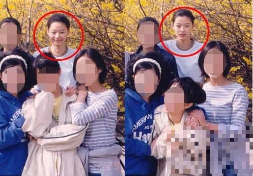 全智贤大学时代旧照日前在各大论坛流传 清纯美貌引起网友热议