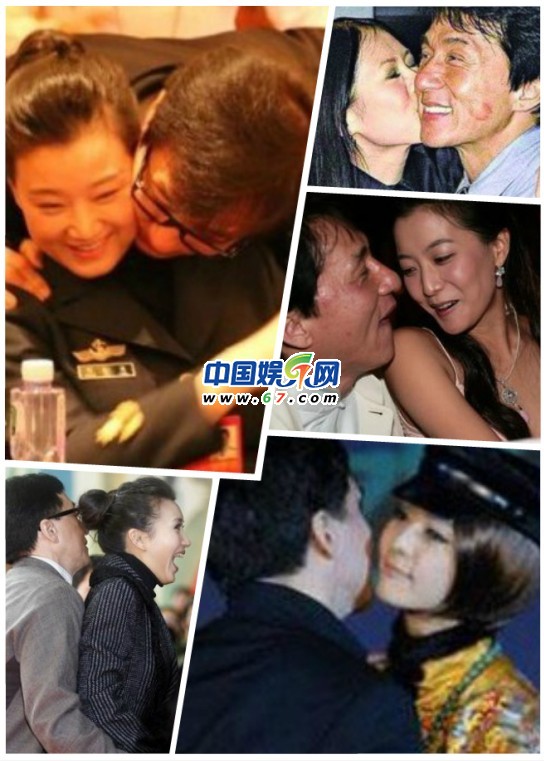 成龙与女星最全亲密照 徐静蕾似情人曹颖险惹绯闻