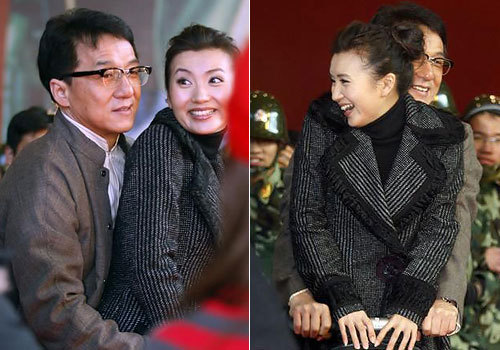 盘点成龙揽入怀中的20位女星