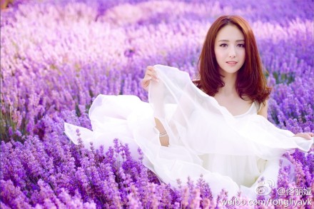 佟丽娅晒唯美仙女照 网友惊呼：美的逆天