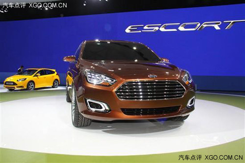 2013上海车展 福特Escort概念车首发