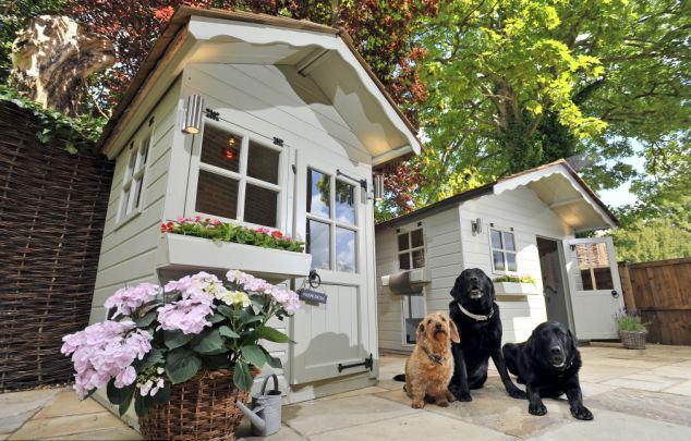 英男子斥资3万元为爱犬建造豪华狗屋