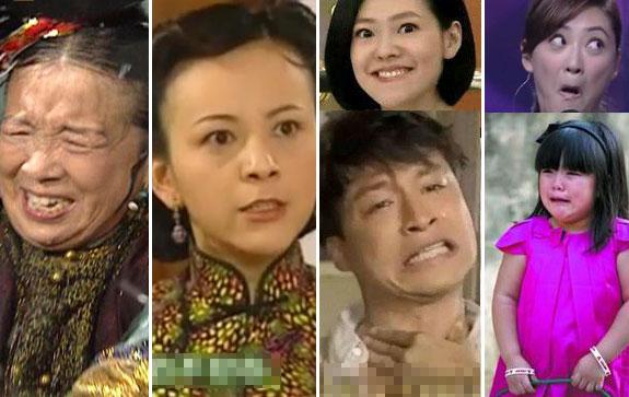 娱圈表情帝：容嬷嬷雪姨马景涛难超越 应采儿王诗龄后来居上