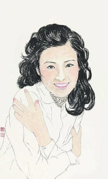 朱军画央视女主播 董卿周涛倪萍神似
