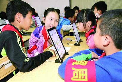 小学生上课用PAD 云课堂实现个性教学(图)