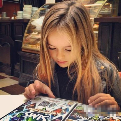 俄罗斯9岁萝莉模特Kristina Pimenova