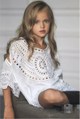 俄罗斯9岁萝莉模特Kristina Pimenova