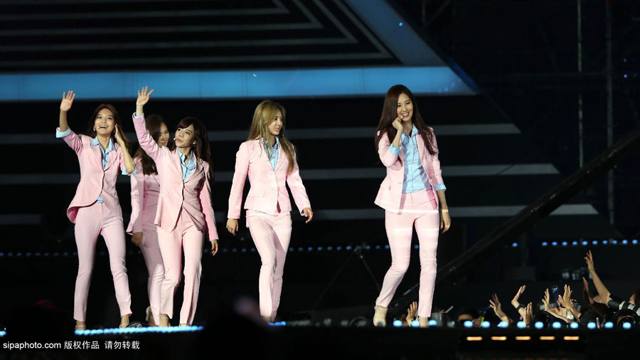 少女时代、EXO飙歌 T-ara、Girl&apos;s Day比拼热舞