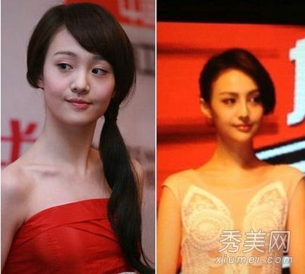 包子脸到锥子脸的蜕换 被疑整容的10大女星(图)