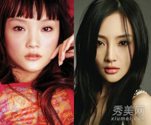 包子脸到锥子脸的蜕换 被疑整容的10大女星(图)