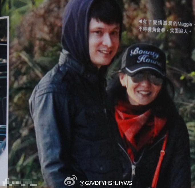 张曼玉和外籍小男友