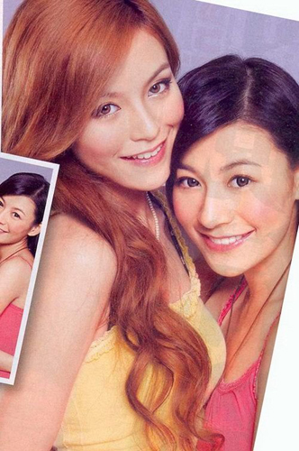文咏珊陈敏之Angelababy 香港新生代女星容貌36变